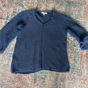 Tommy Bahama Women's Size Medium Seaglass Knit V-Neck Sweater Pullover
